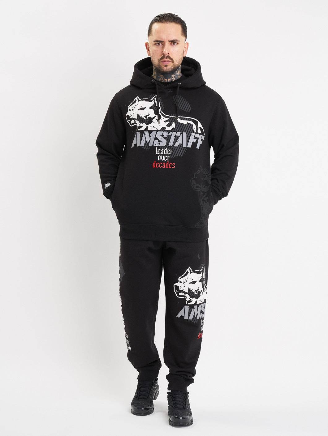 Amstaff Milian Hoodie Black - Amstaff Wear