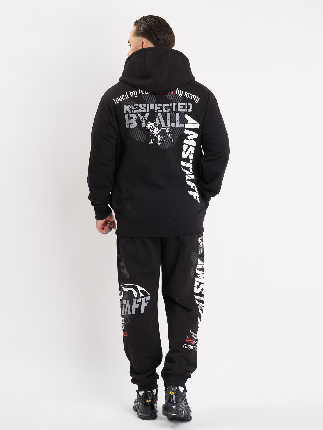 Amstaff Milian Hoodie Black - Amstaff Wear