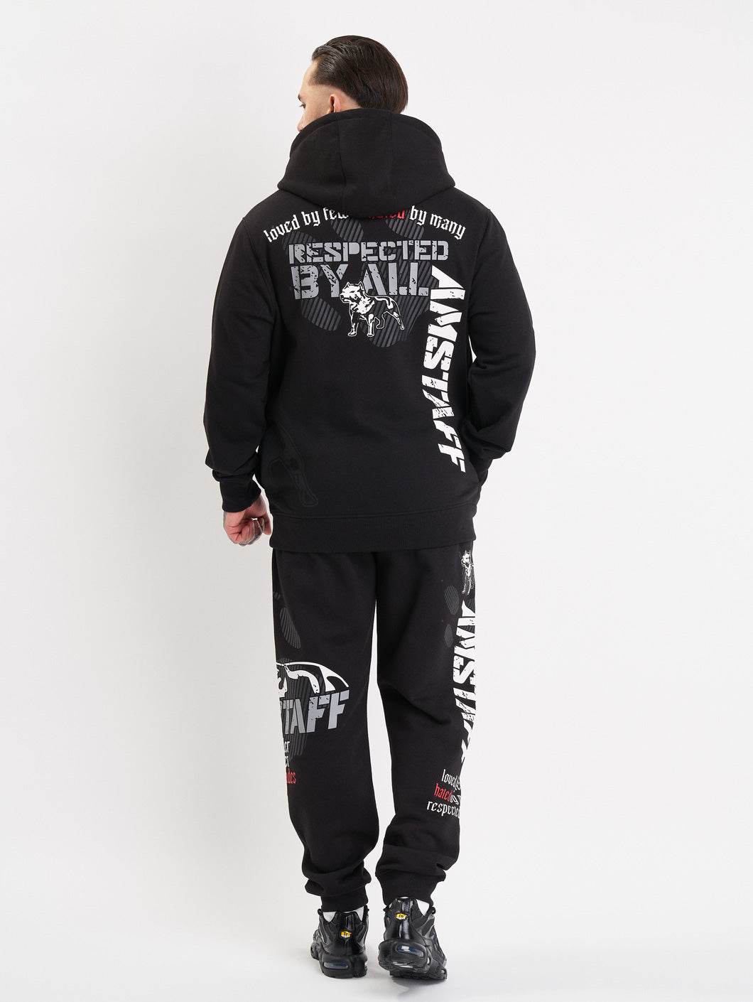 Amstaff Milian Hoodie Black - Amstaff Wear