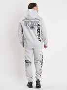 Amstaff Milian Hoodie Stone Grey - Amstaff Wear