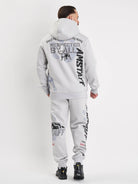 Amstaff Milian Hoodie Stone Grey - Amstaff Wear