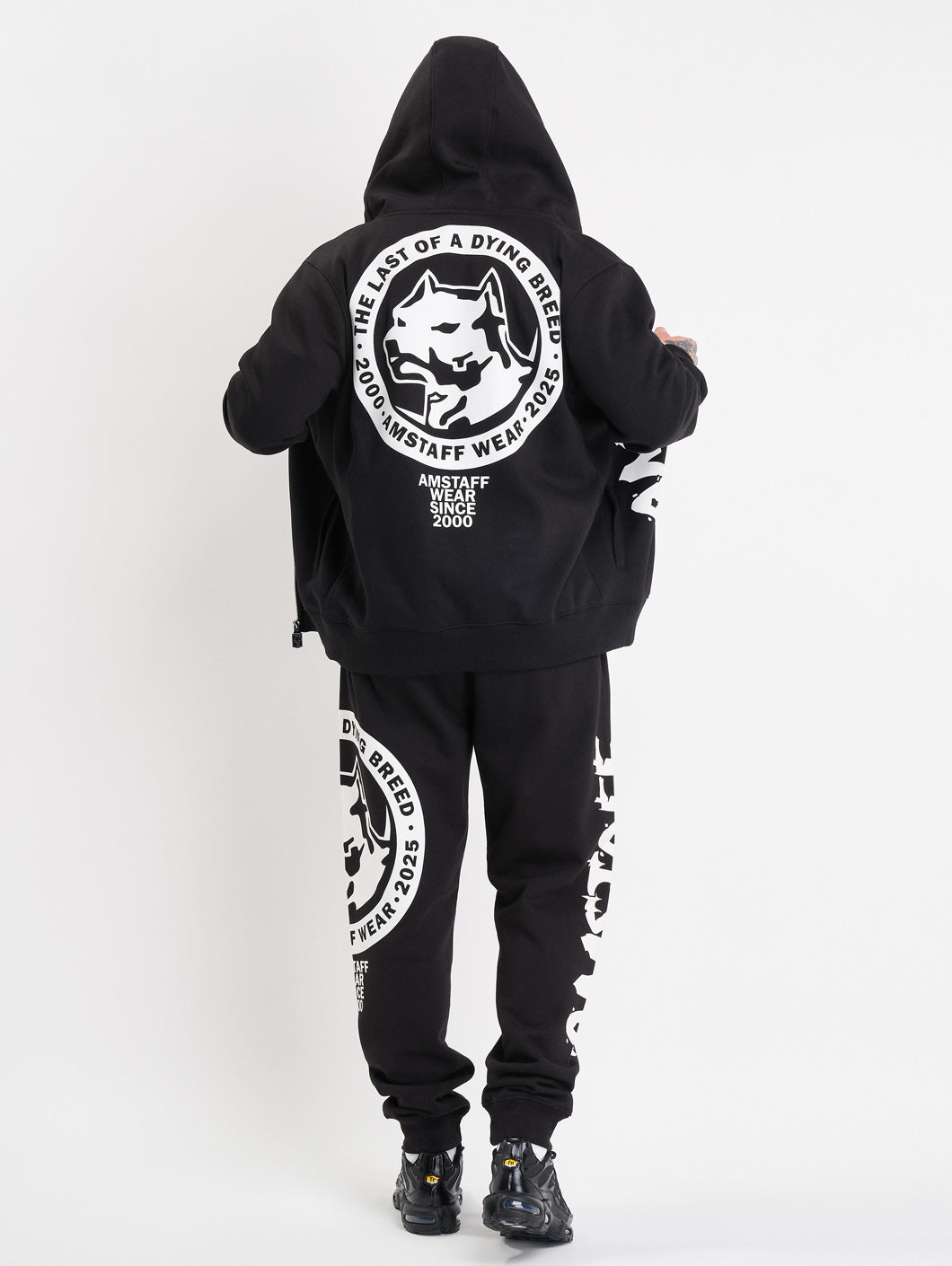 Amstaff Valtor Ziphoodie Black - Amstaff Wear