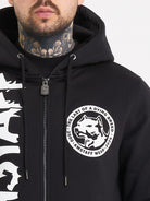 Amstaff Valtor Ziphoodie Black - Amstaff Wear