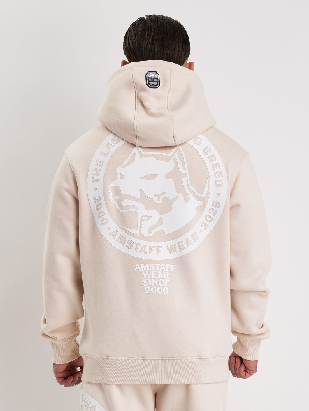 Amstaff Valtor Ziphoodie Creamwood - Amstaff Wear