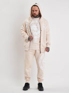 Amstaff Valtor Ziphoodie Creamwood - Amstaff Wear