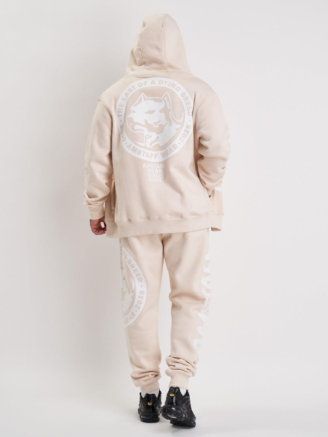 Amstaff Valtor Ziphoodie Creamwood - Amstaff Wear