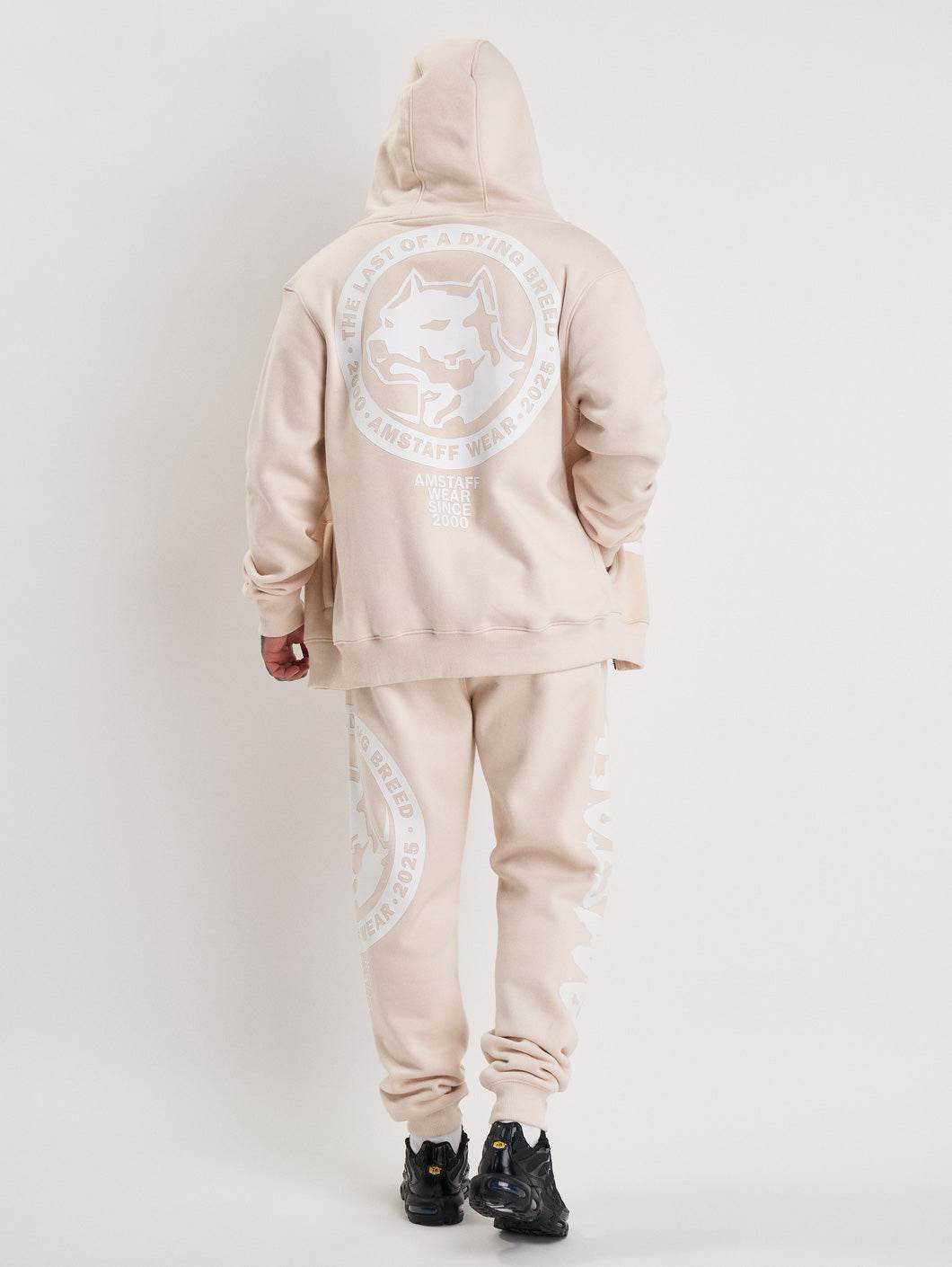 Amstaff Valtor Ziphoodie Creamwood - Amstaff Wear