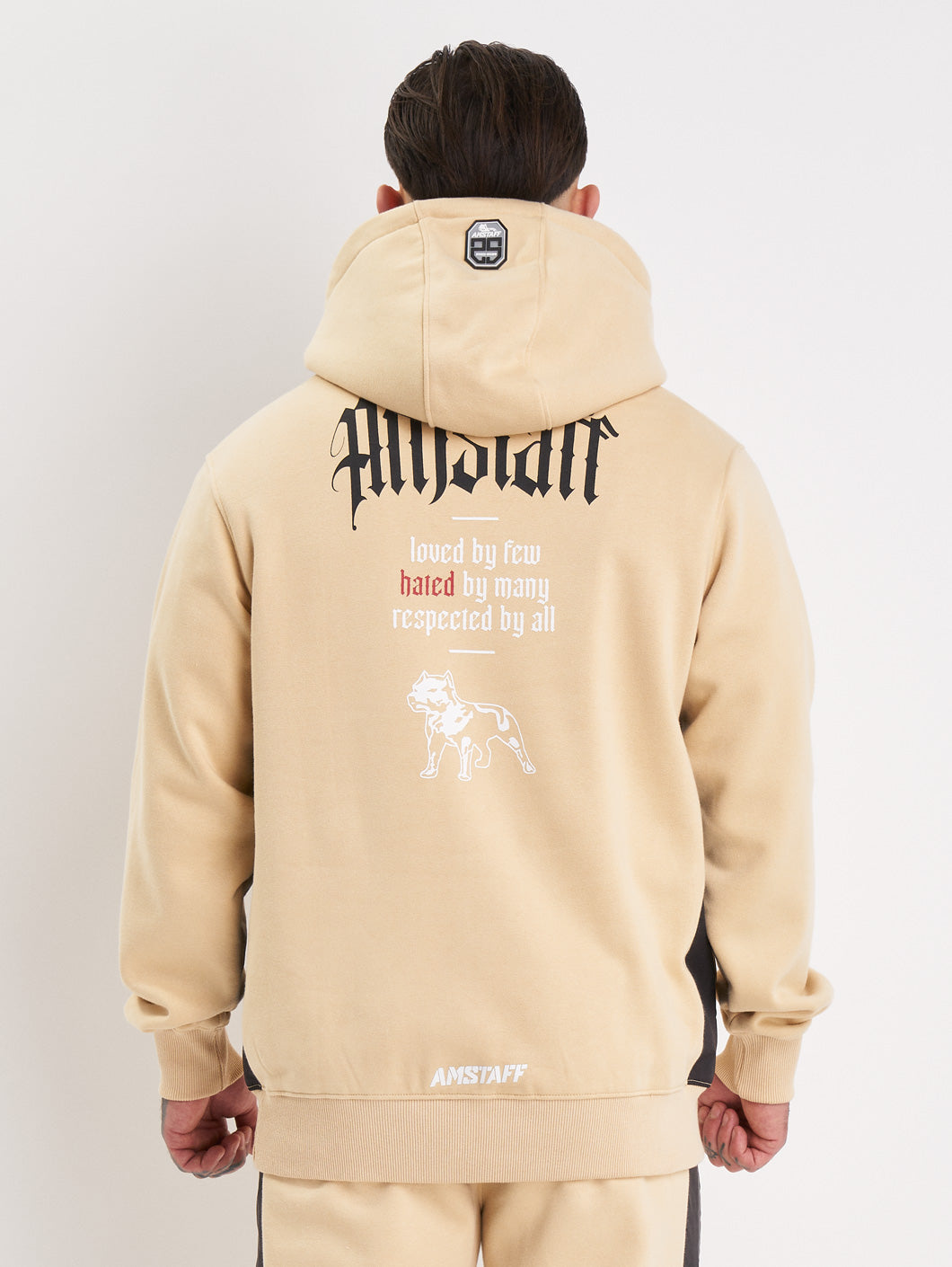 Amstaff Weldon Hoodie Beige - Amstaff Wear
