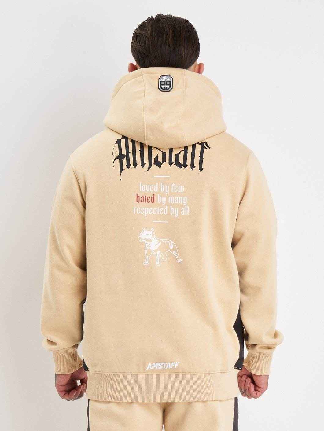Amstaff Weldon Hoodie Beige - Amstaff Wear