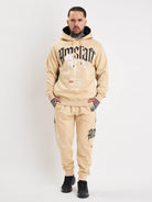 Amstaff Weldon Hoodie Beige - Amstaff Wear