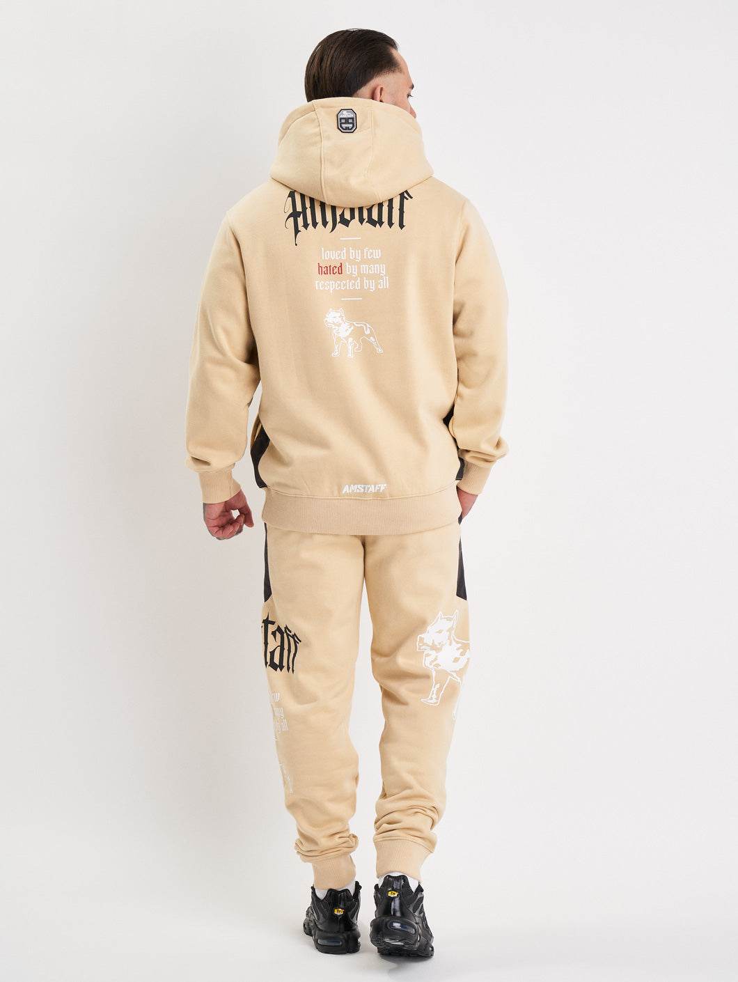 Amstaff Weldon Hoodie Beige - Amstaff Wear