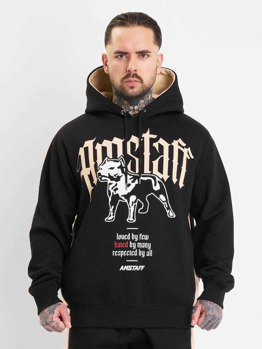 Amstaff Weldon Hoodie Black - Amstaff Wear