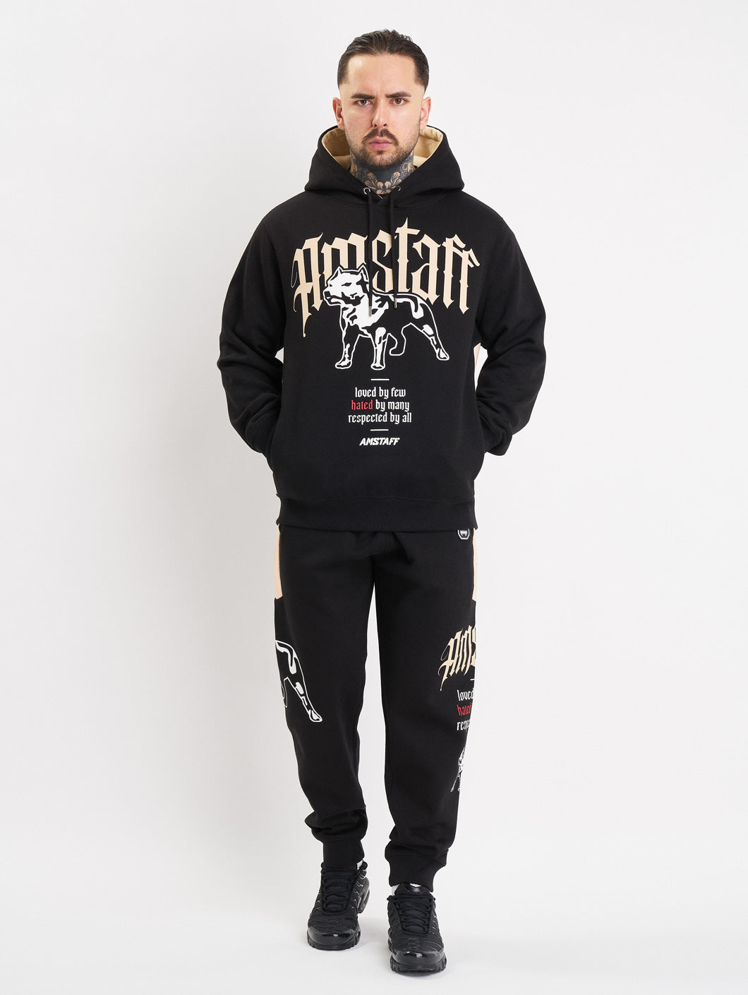Amstaff Weldon Hoodie Black - Amstaff Wear
