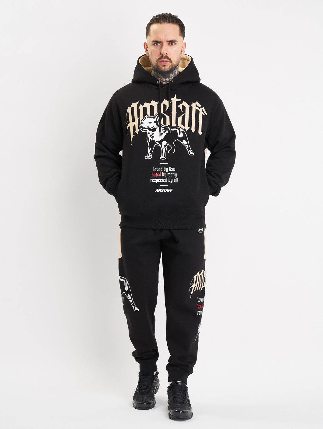 Amstaff Weldon Hoodie Black - Amstaff Wear