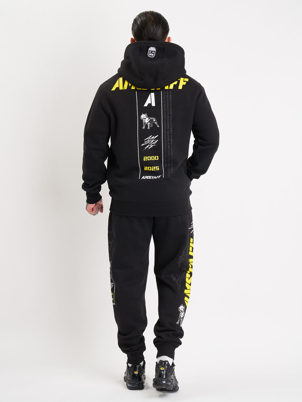 Amstaff Riven Hoodie Black