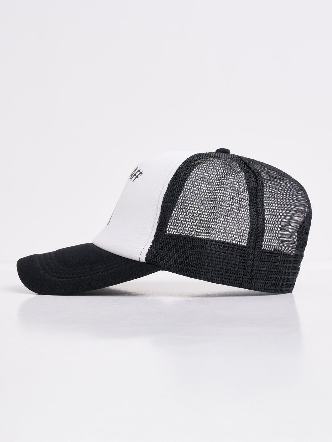 Amstaff Logo Mesh Cap Black White