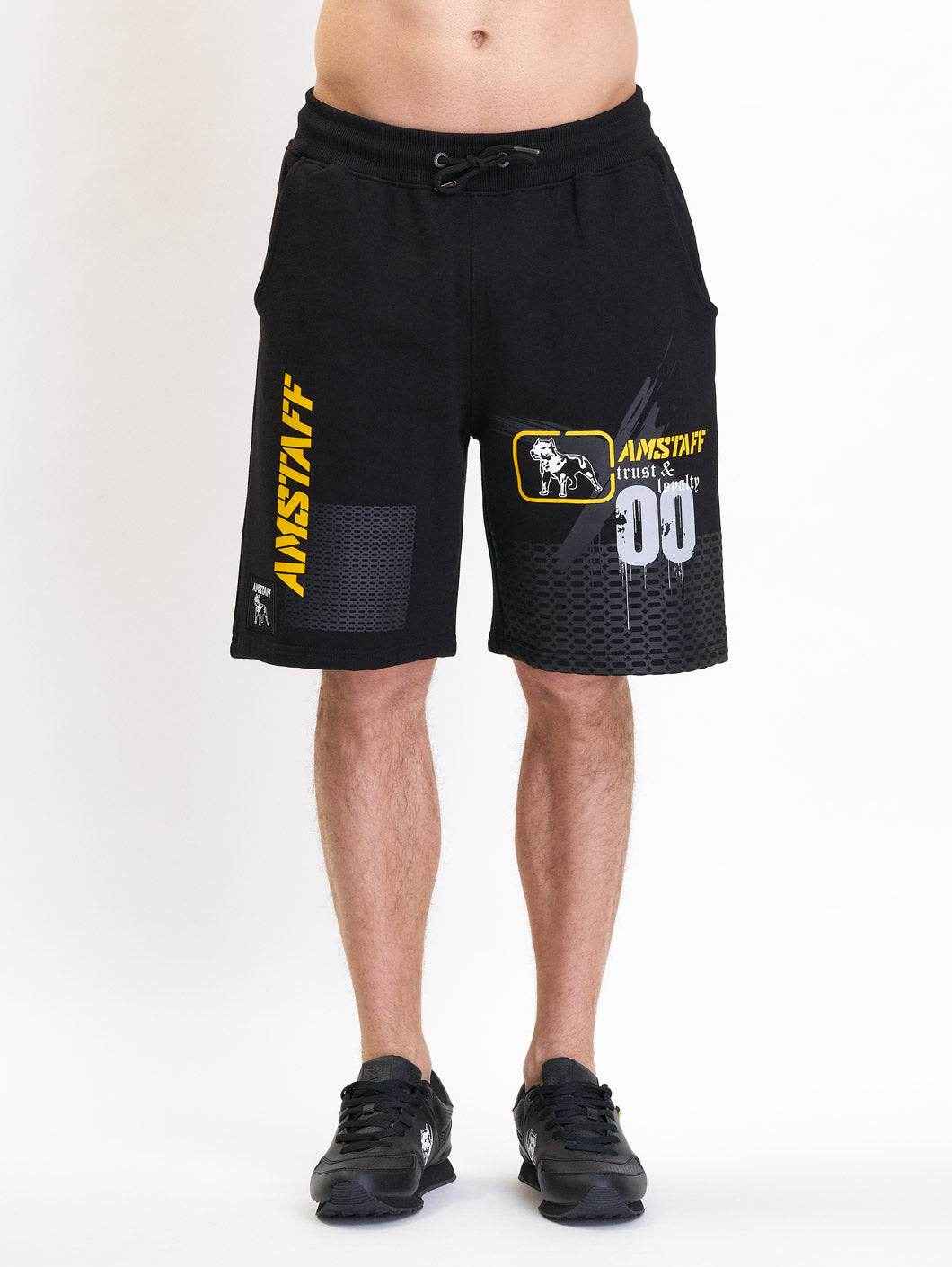 Amstaff Ranco Sweatshorts Black - Amstaff Wear