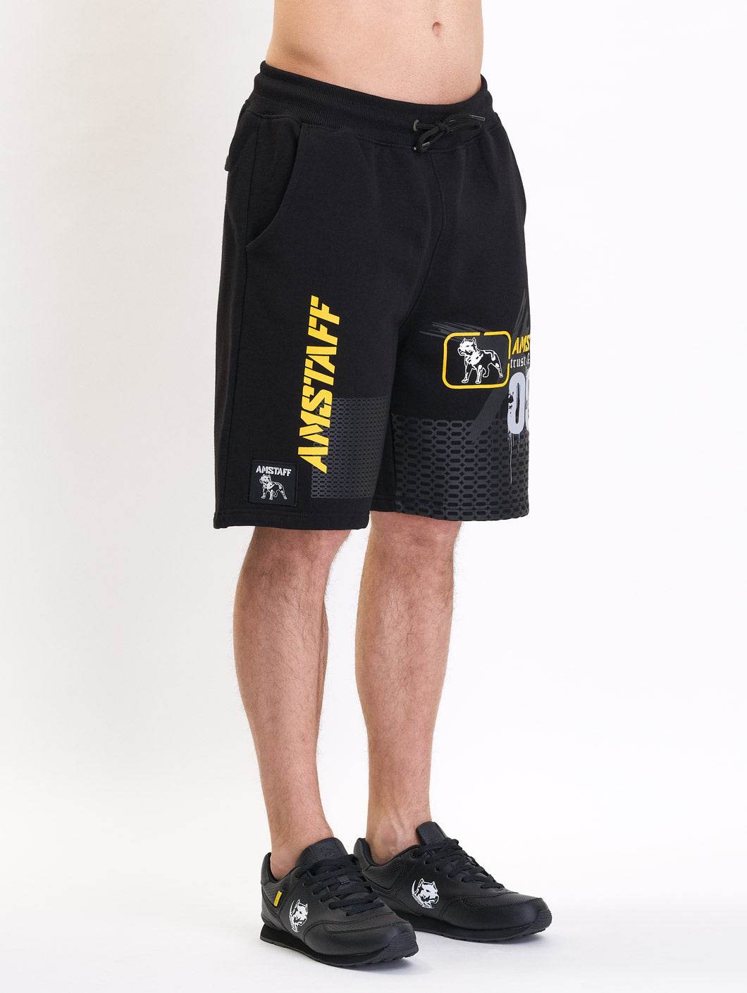 Amstaff Ranco Sweatshorts Black - Amstaff Wear