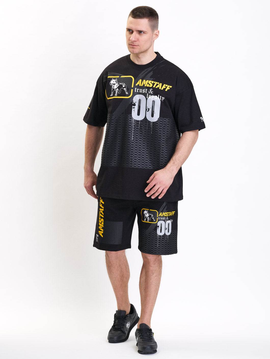 Amstaff Ranco Sweatshorts Black - Amstaff Wear