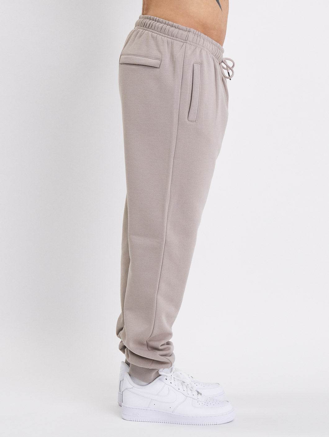 Amstaff Logo 2.0 Sweatpants Beige - Amstaff Wear