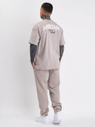 Amstaff Logo 2.0 Sweatpants Beige - Amstaff Wear