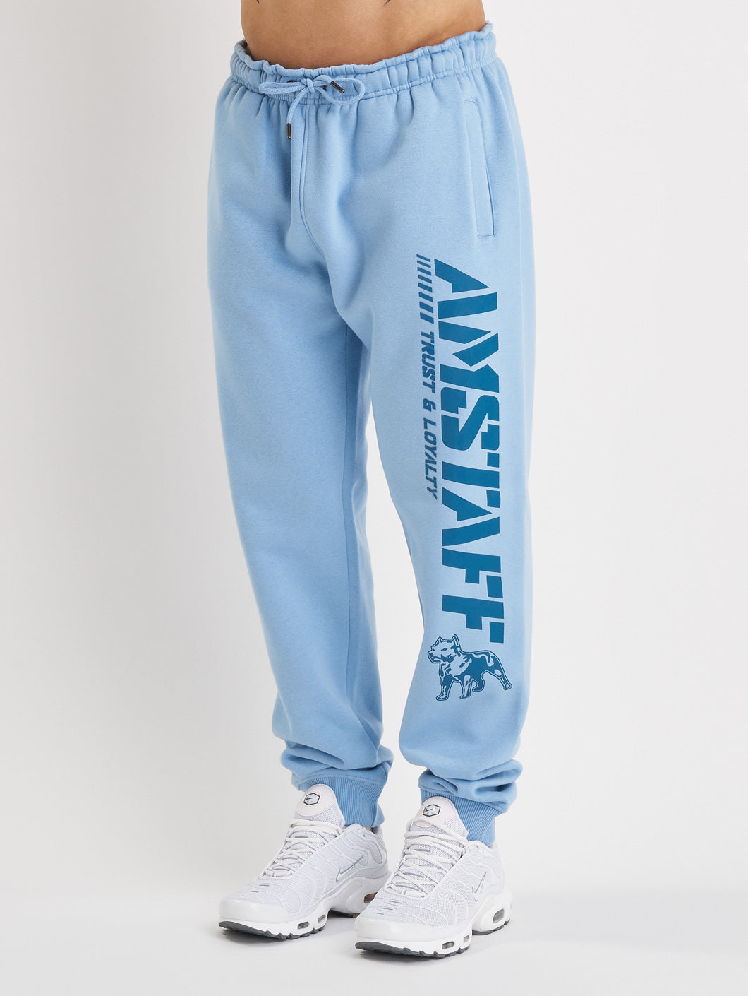 Amstaff Logo 2.0 Sweatpants Horizon Double Blue - Amstaff Wear