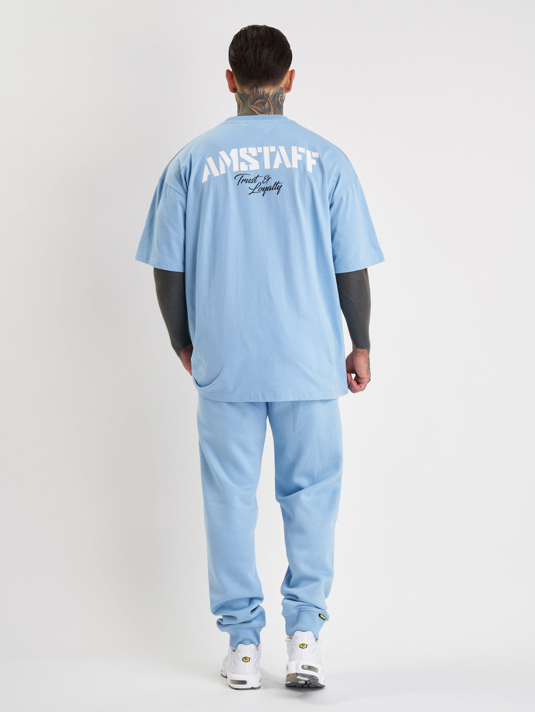 Amstaff Logo 2.0 Sweatpants Horizon Blue - Amstaff Wear