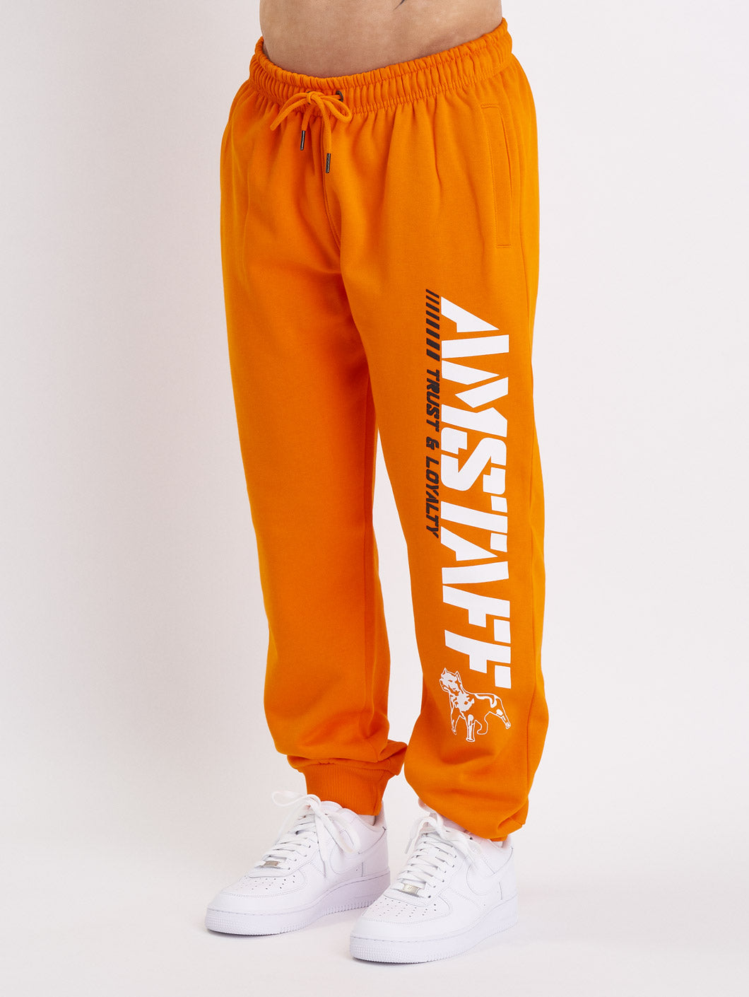 Amstaff Logo 2.0 Sweatpants Orange - Amstaff Wear