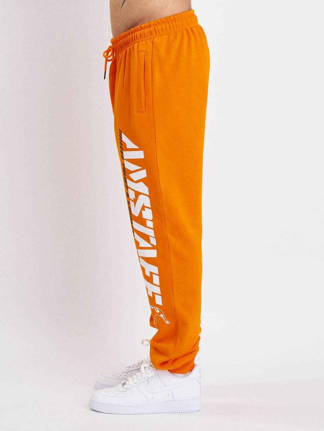 Amstaff Logo 2.0 Sweatpants Orange - Amstaff Wear