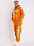 Amstaff Logo 2.0 Sweatpants Orange - Amstaff Wear
