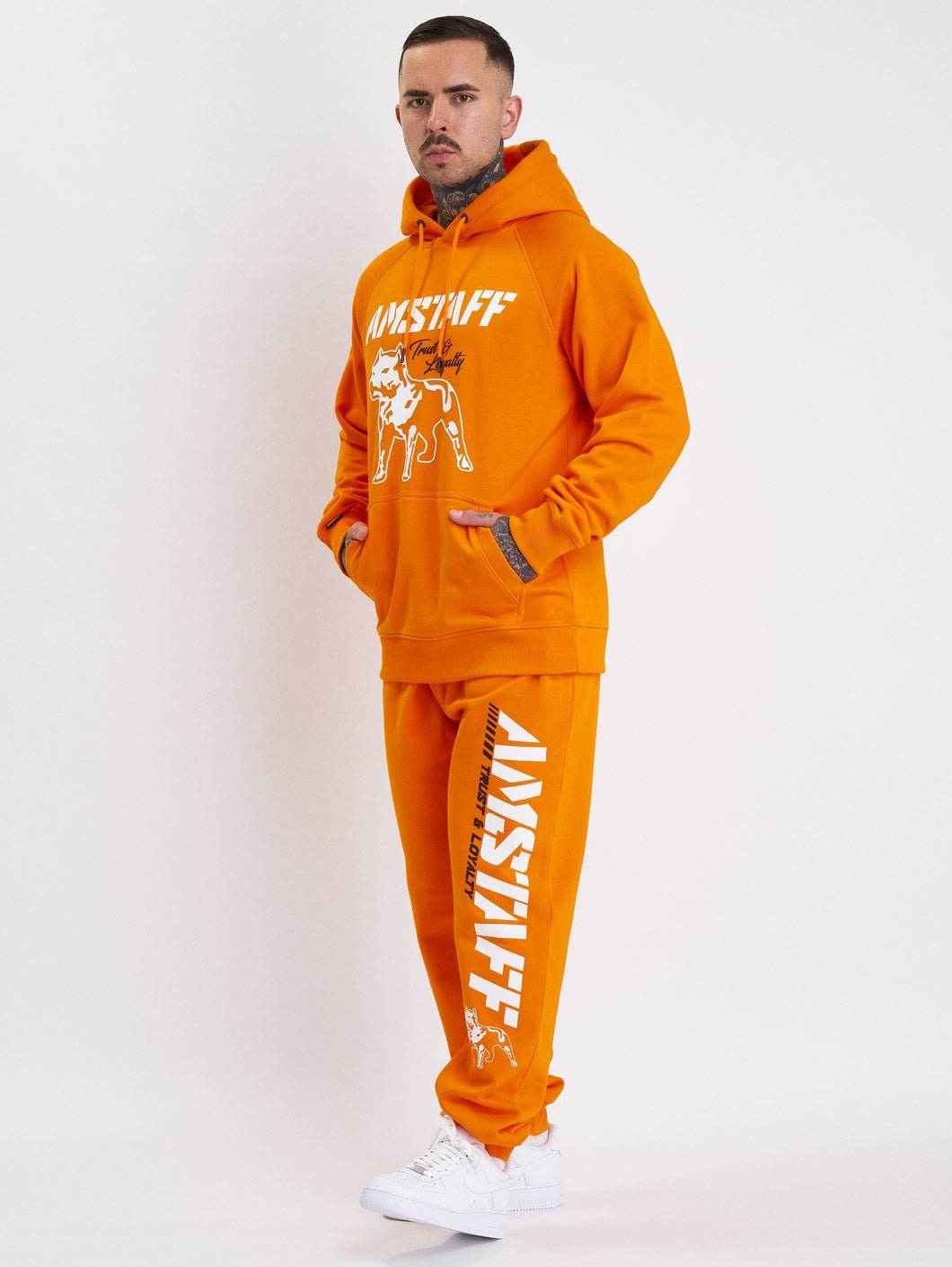 Amstaff Logo 2.0 Sweatpants Orange - Amstaff Wear