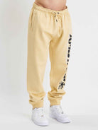 Amstaff Logo 2.0 Sweatpants Vanilla Cream - Amstaff Wear