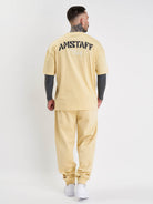 Amstaff Logo 2.0 Sweatpants Vanilla Cream - Amstaff Wear
