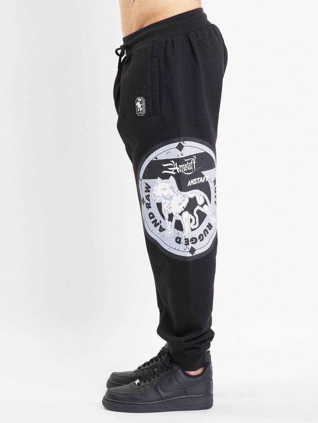Amstaff Dyster Sweatpants Black - Amstaff Wear
