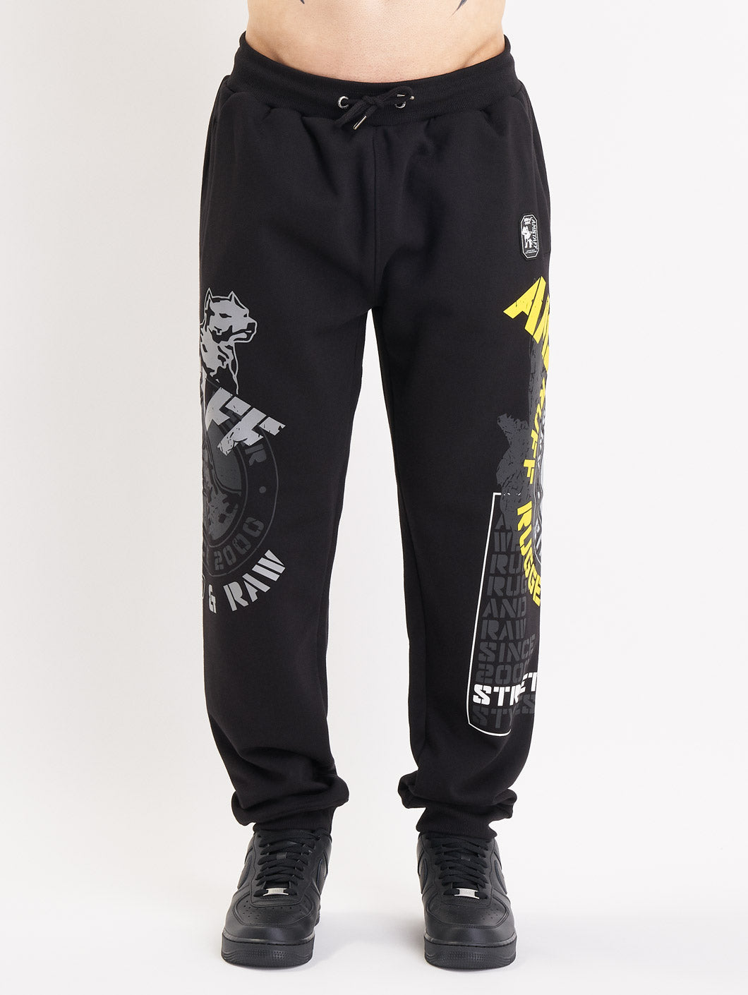Amstaff Velar Sweatpants Black - Amstaff Wear