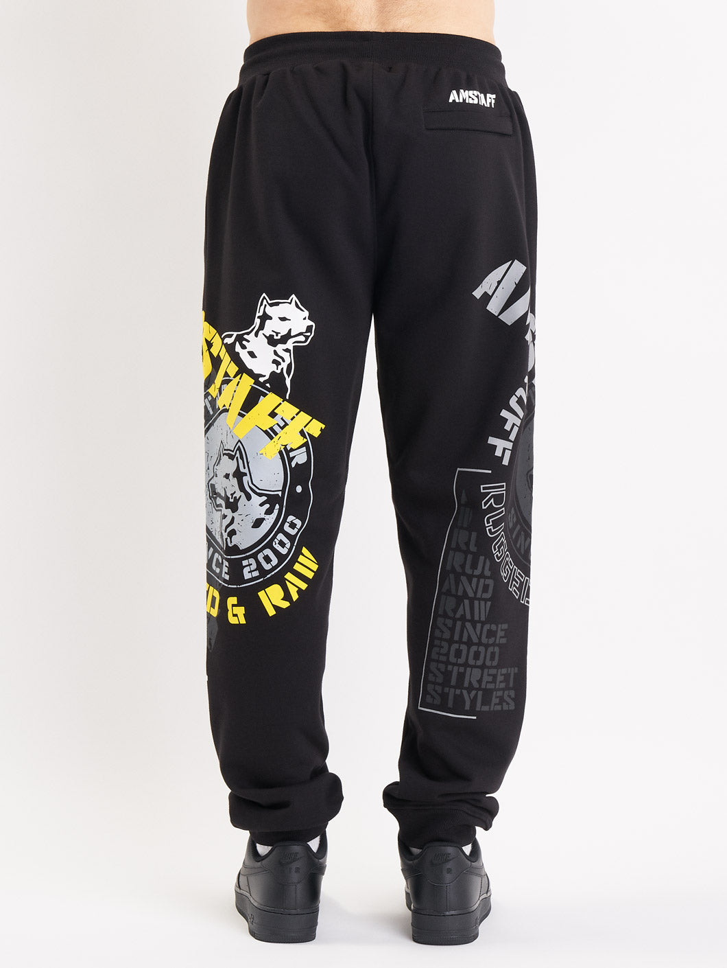 Amstaff Velar Sweatpants Black - Amstaff Wear