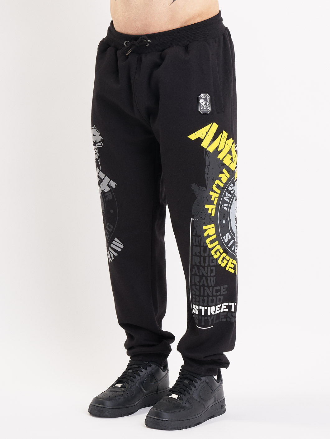 Amstaff Velar Sweatpants Black - Amstaff Wear
