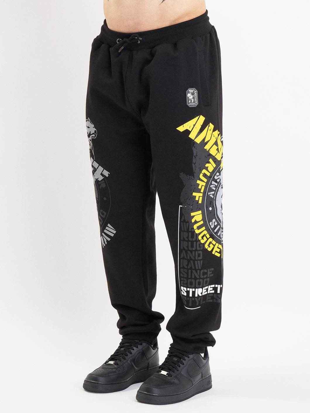 Amstaff Velar Sweatpants Black - Amstaff Wear