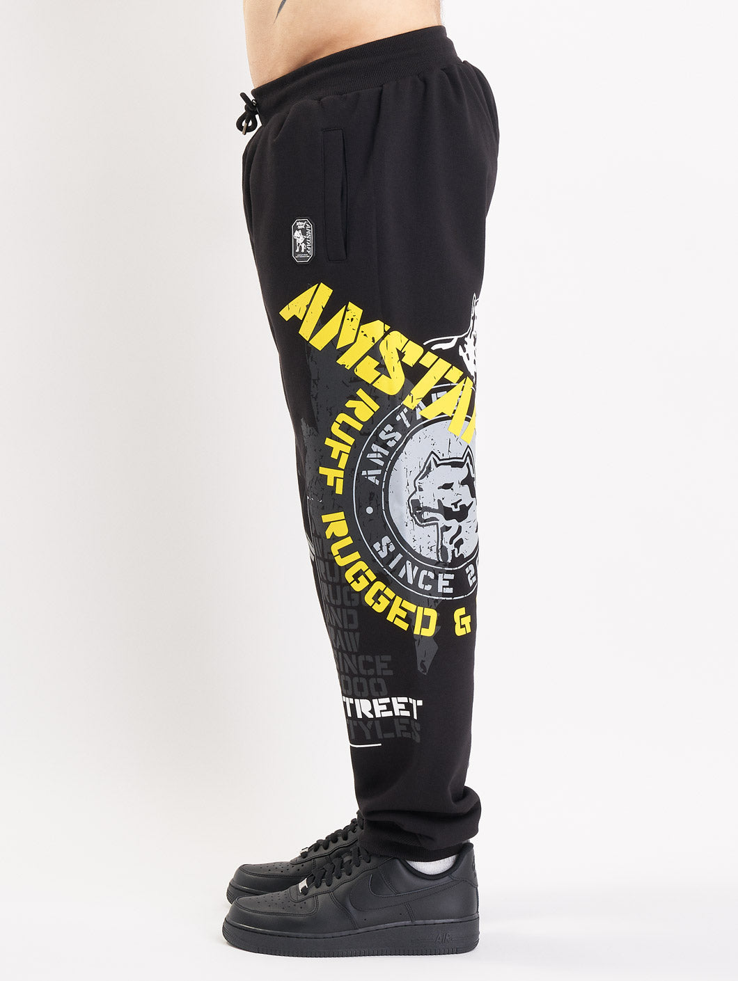 Amstaff Velar Sweatpants Black - Amstaff Wear