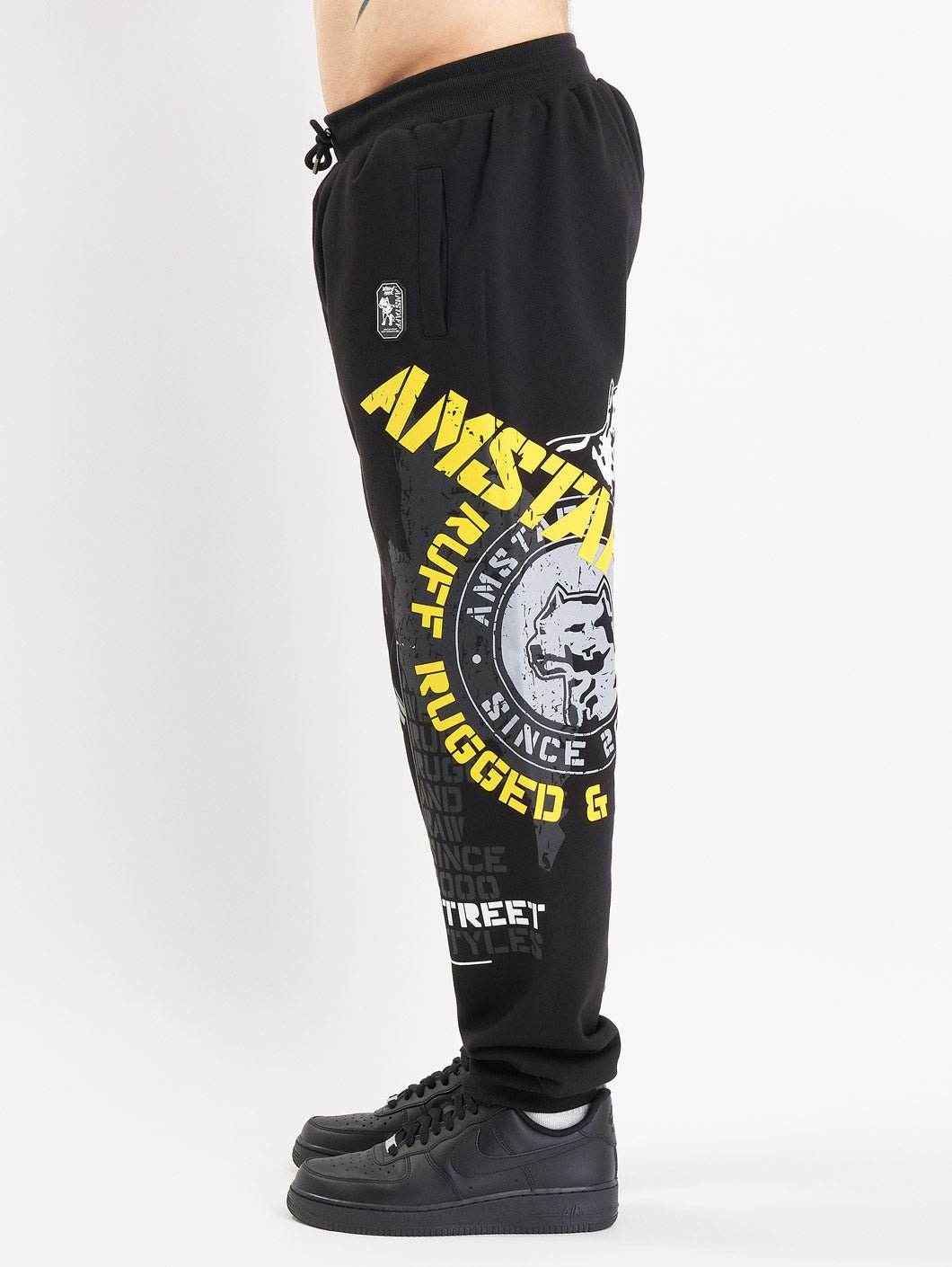Amstaff Velar Sweatpants Black - Amstaff Wear