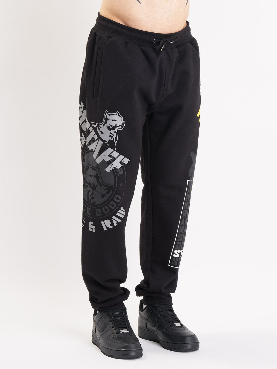 Amstaff Velar Sweatpants Black - Amstaff Wear