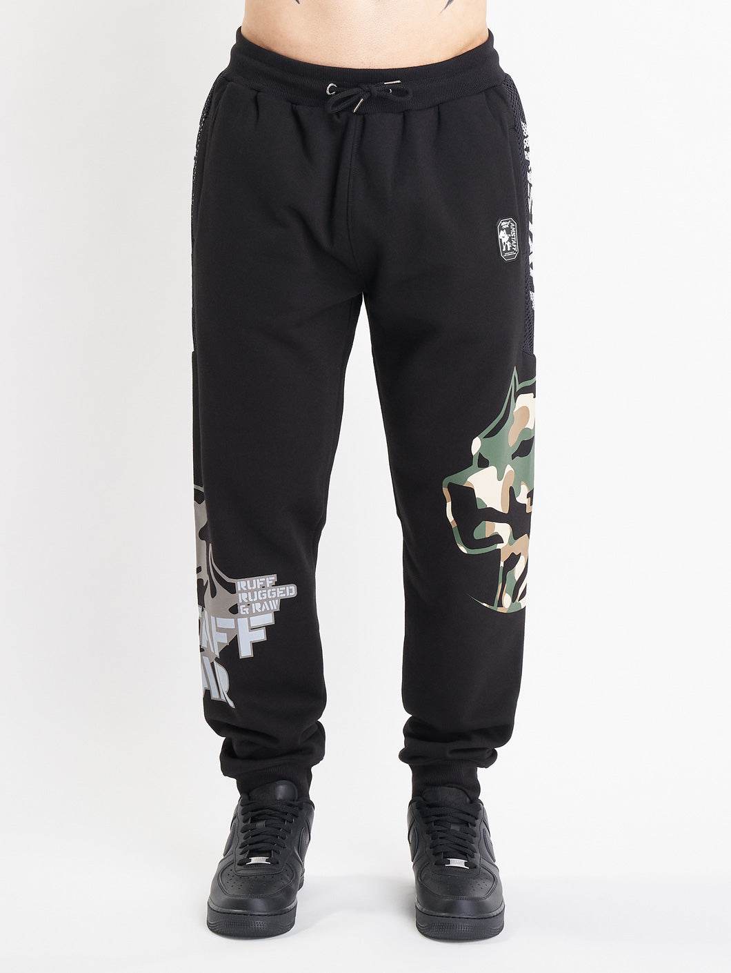 Amstaff Corven Sweatpants Black Camouflage - Amstaff Wear