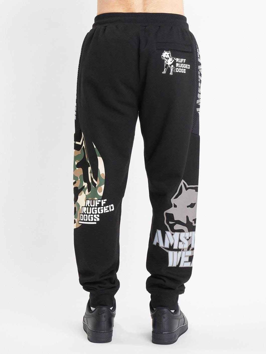 Amstaff Corven Sweatpants Black Camouflage - Amstaff Wear