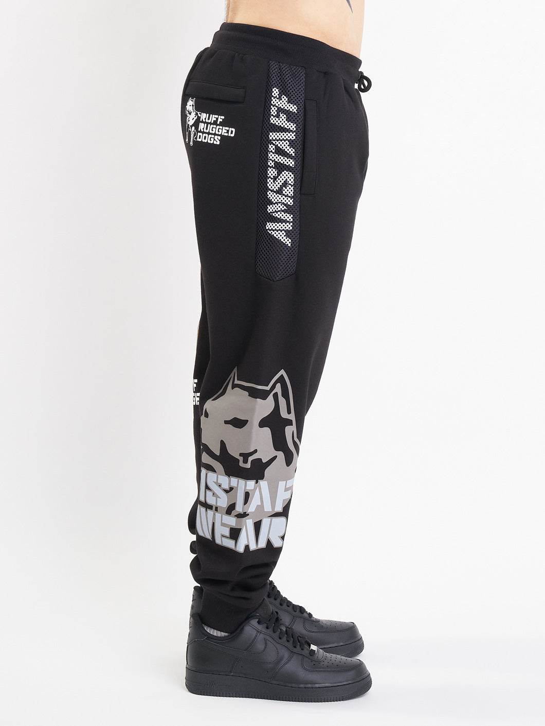 Amstaff Corven Sweatpants Black Camouflage - Amstaff Wear