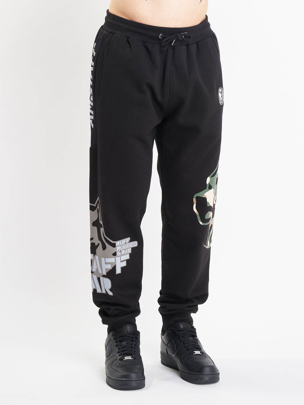 Amstaff Corven Sweatpants Black Camouflage - Amstaff Wear