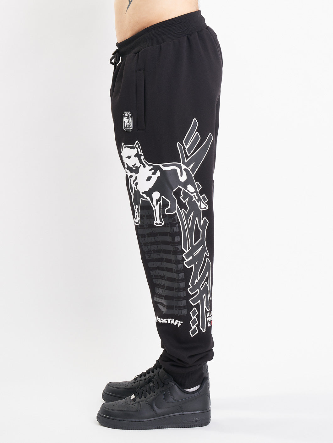 Amstaff Lucian Sweatpants Black - Amstaff Wear