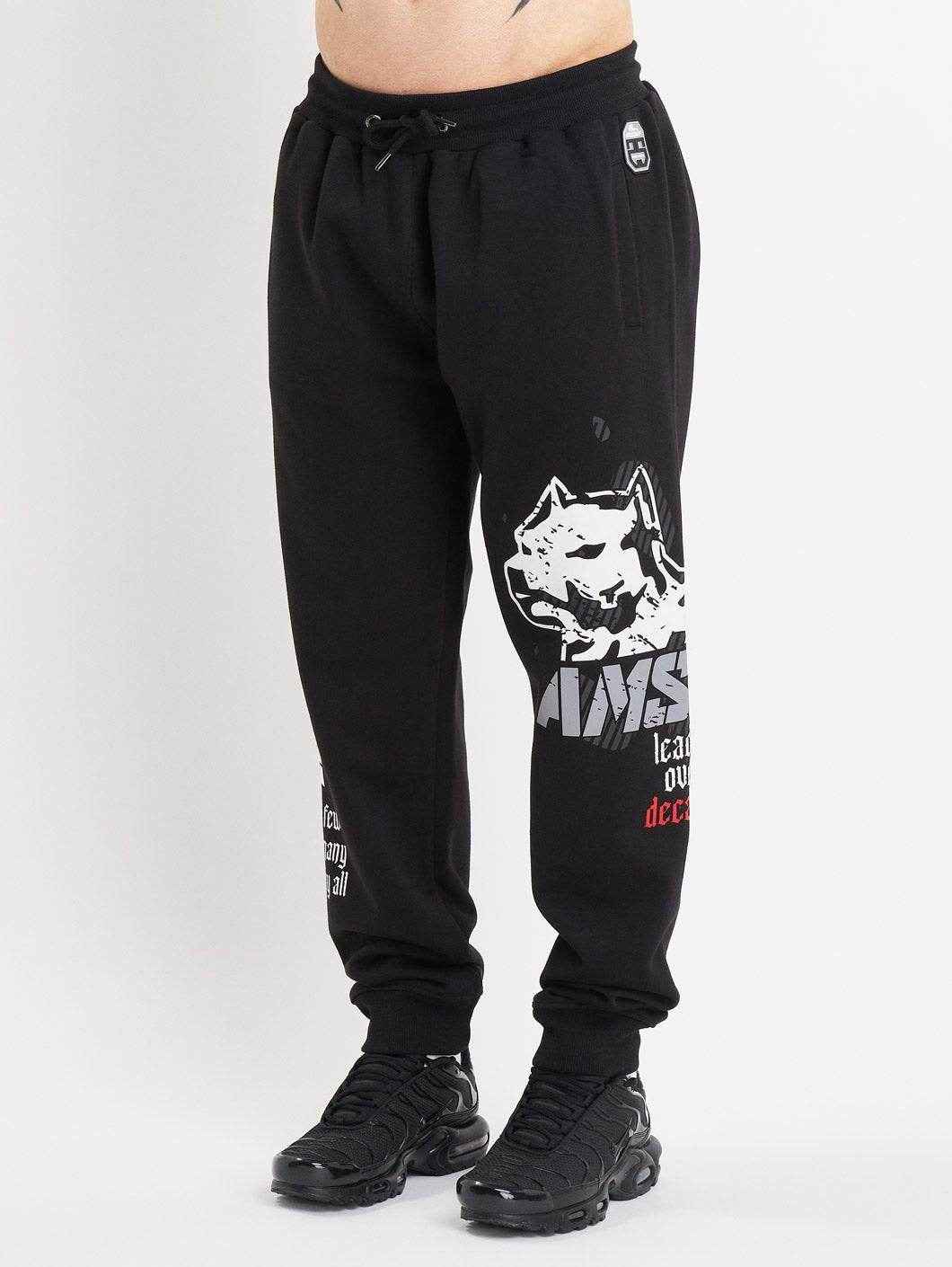Amstaff Milian Sweatpants Black - Amstaff Wear