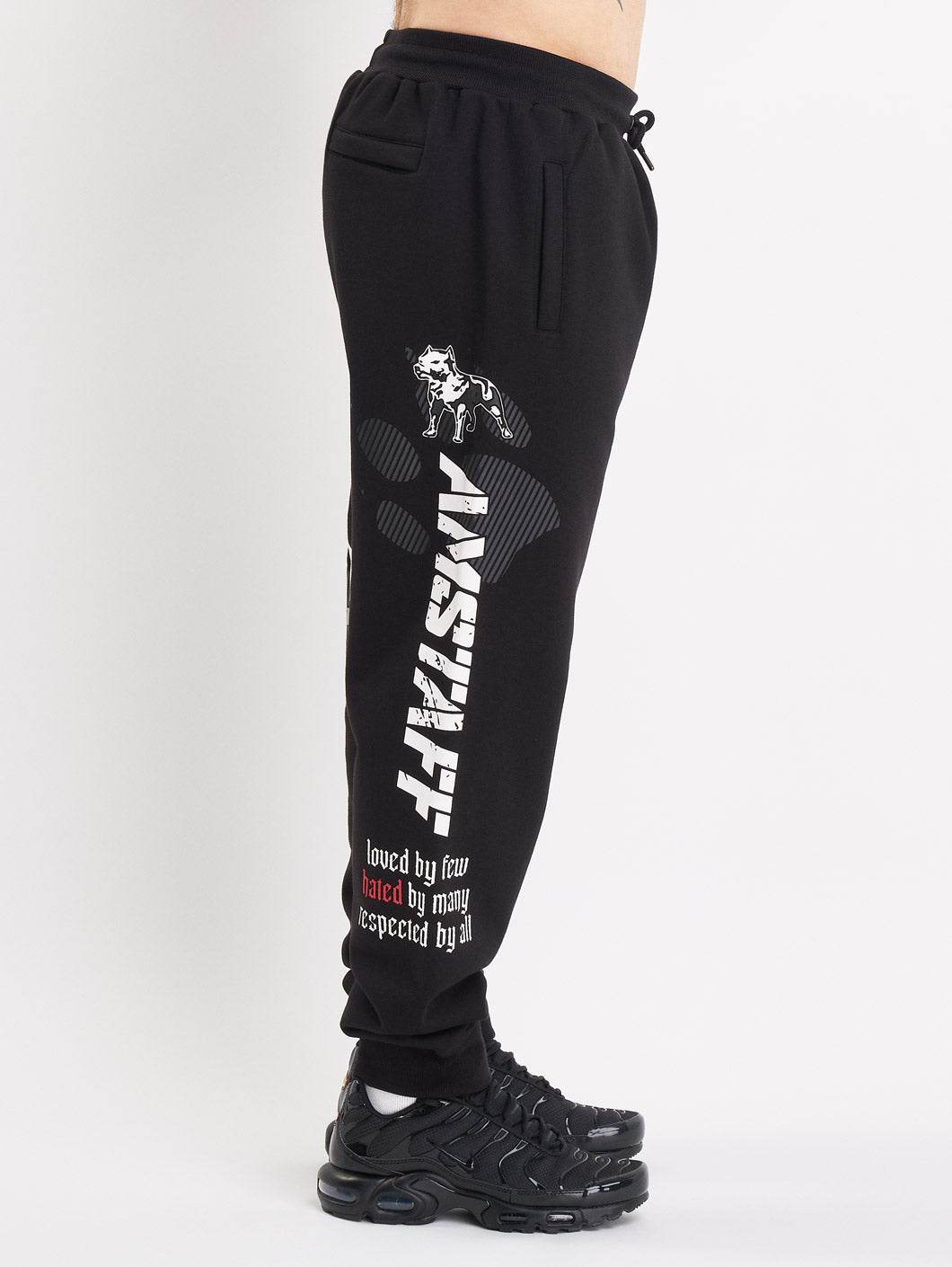 Amstaff Milian Sweatpants Black - Amstaff Wear