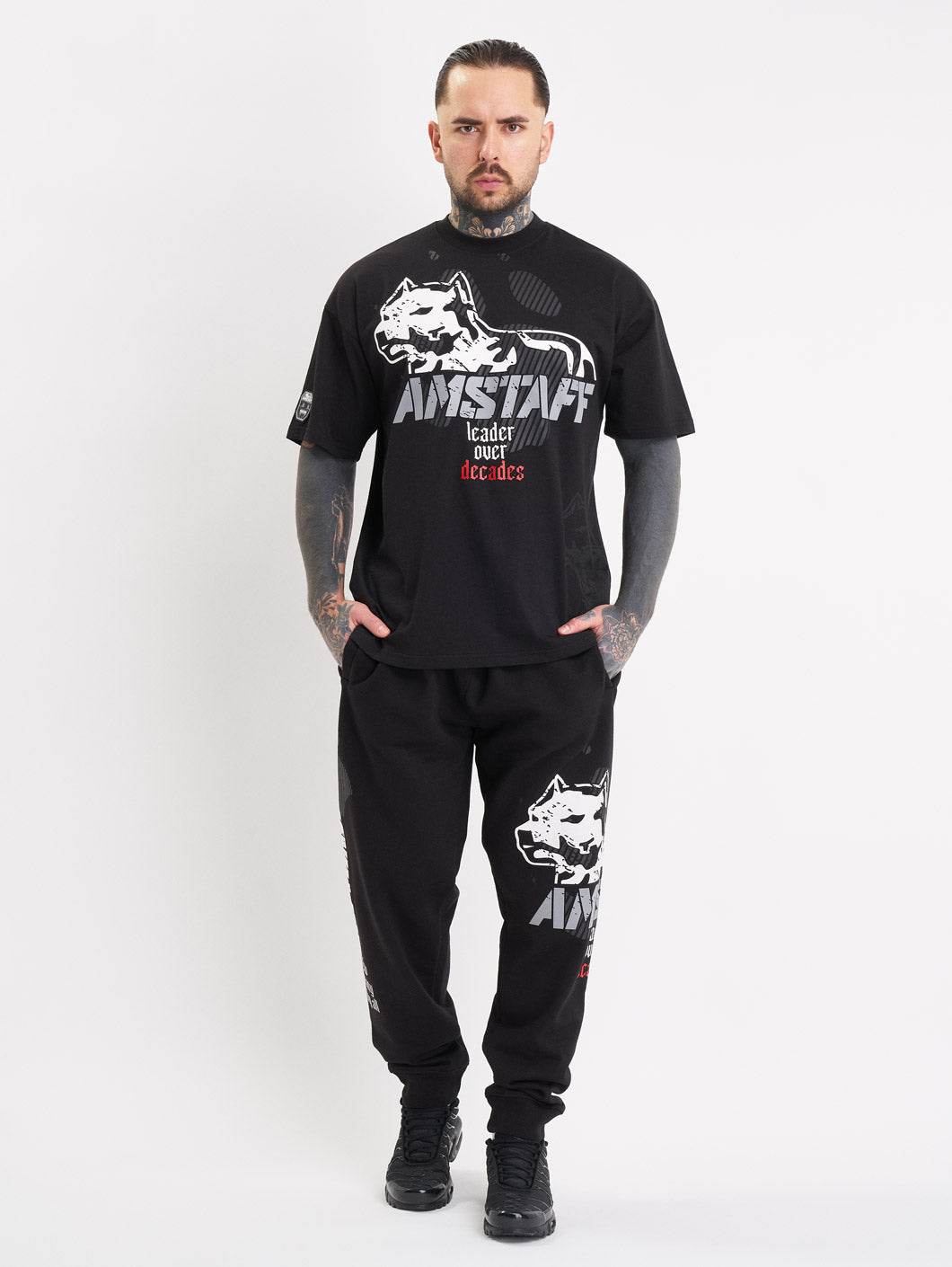 Amstaff Milian Sweatpants Black - Amstaff Wear