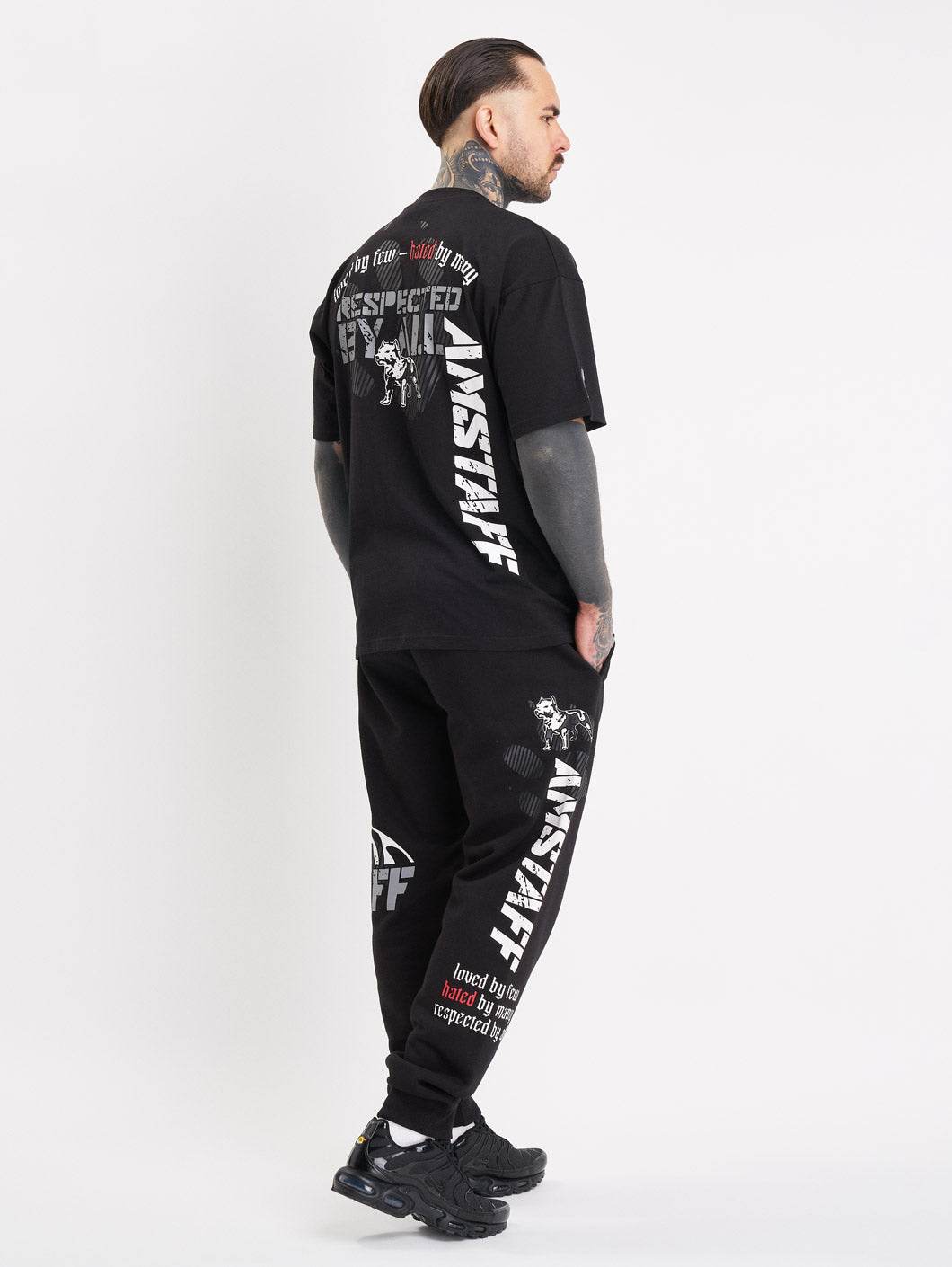 Amstaff Milian Sweatpants Black - Amstaff Wear